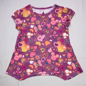 Disney Parks Shirt Minnie Mouse Bow Girls XS Short Sleeve Tee Top Graphic Summer